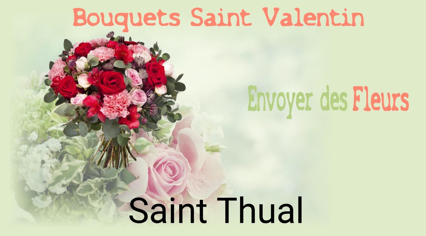 Roses de Saint-Valentin livrées à Saint-Thual